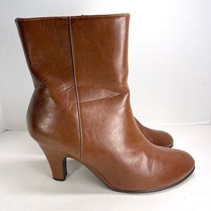 Aerosoles Women’s Therapeutic‎ Brown Ankle Boots Size 11M